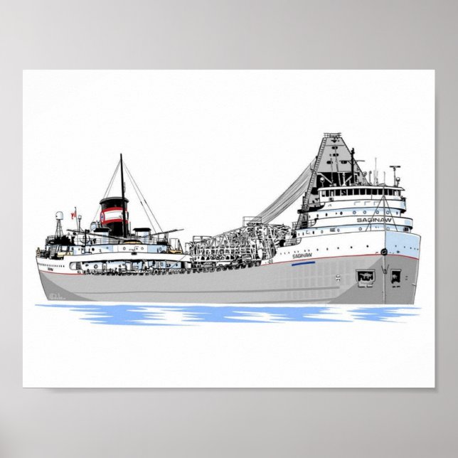 Saginaw Algoma Poster (Vorne)