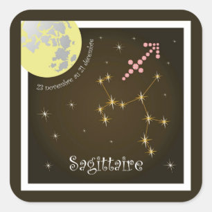 Sagittaire 23 novembre au 21 décembre Aufkleber