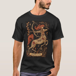 Sagittaire - T-shirt Celestial Zodiac Art