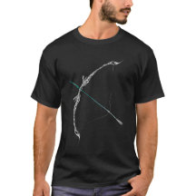 Sagittaire - T-Shirt Graphique Zodiaque Artistique