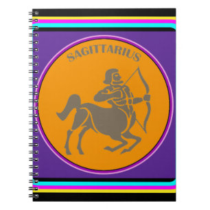 Sagittarier-Notebook Notizblock