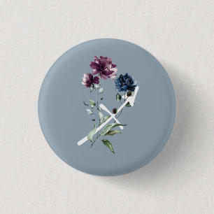 Sagittarier Zodiac Star Sign Button