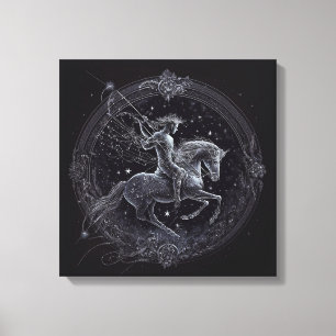 Sagittarius—22 novembre-21 décembre toile Imprimer