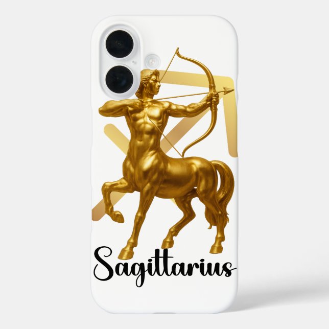 Sagittarius Apple iPhone Case (Rückseite)