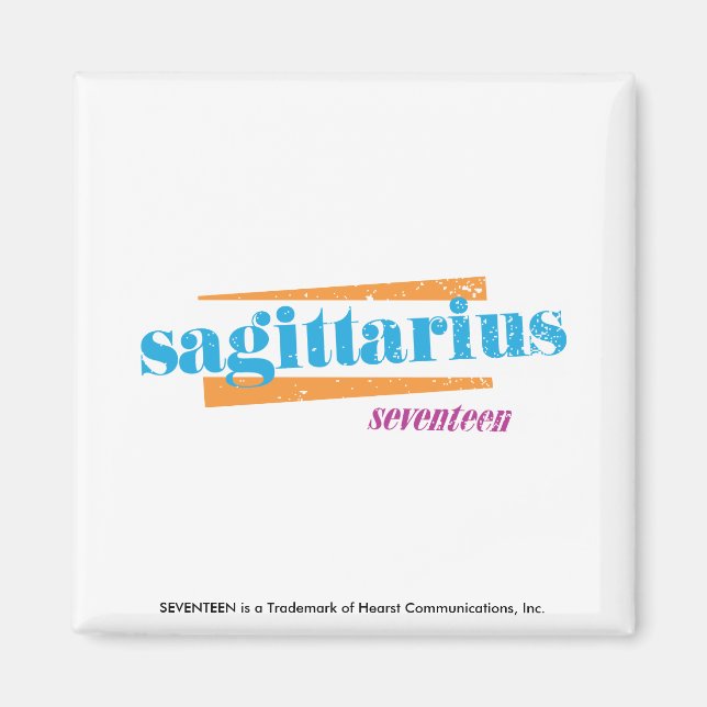 Sagittarius Aqua Magnet (Vorne)