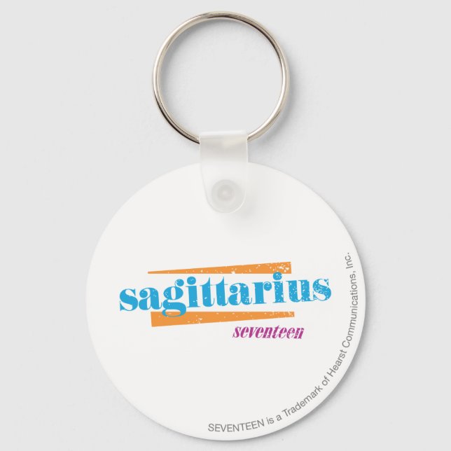 Sagittarius Aqua Schlüsselanhänger (Vorderseite)