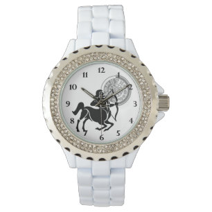Sagittarius Archer Zodiac Chart Armbanduhr