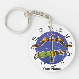 Sagittarius & Aries Akryllischer Schlüsselanhänger
