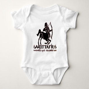 Sagittarius Astrologie Zodiac d2b Baby Strampler