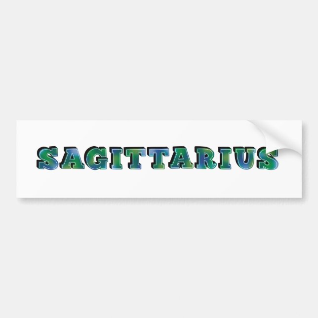 Sagittarius Autoaufkleber (Vorne)