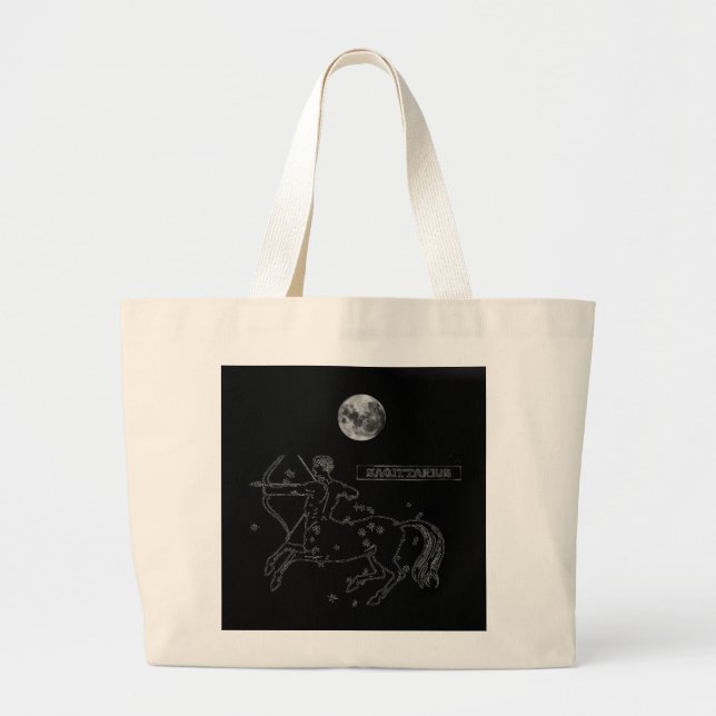 Sagittarius Bag Jumbo Stoffbeutel (Vorne)