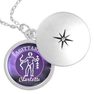 Sagittarius Birth Sign Niedlich Zodiac Personalisi Medaillon