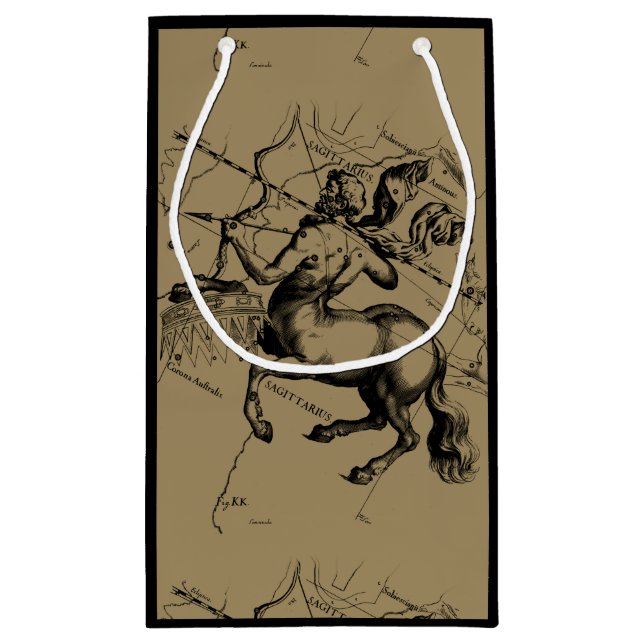 Sagittarius Constellation Hevelius1690 Nov22-Dec21 Kleine Geschenktüte (Rückseite)