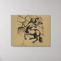 Sagittarius Constellation Hevelius 1690 Gravur