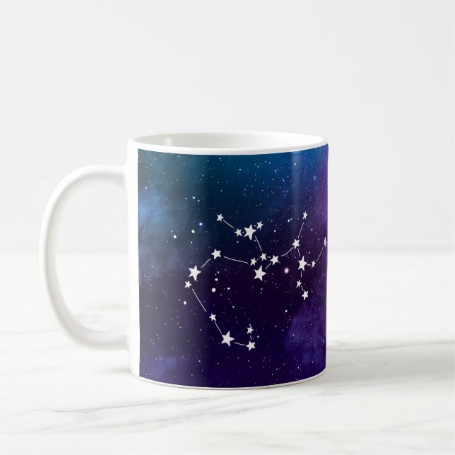 Sagittarius Constellation Zodiac Mug (Gauche)