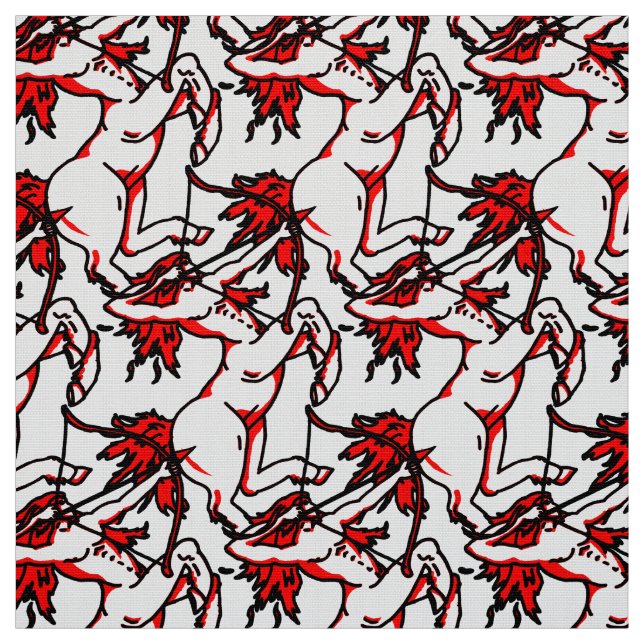 Sagittarius Der Archer zodiac Kunstmuster Stoff (Muster)