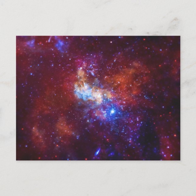 Sagittarius Ein Milchstraßengalaxie-Bild Postkarte (Vorderseite)