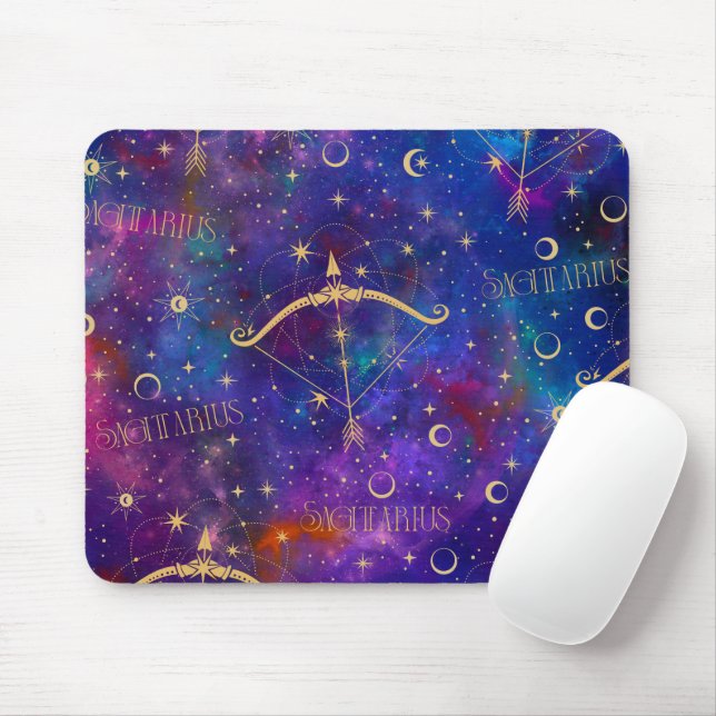 Sagittarius Galaxy Mousepad (Mit Mouse)