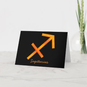 Sagittarius Grußkarte - Leere Karte