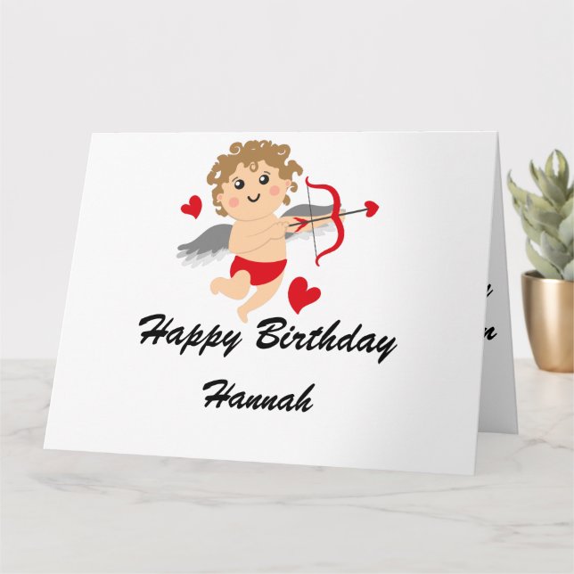 Sagittarius Happy Birthday card Karte (Kleine Pflanze)