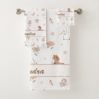 Sagittarius Kid | Niedlich und gemütlich für klein Badhandtuch Set