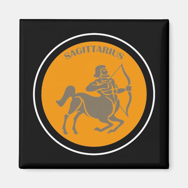 Sagittarius Magnet (Vorne)