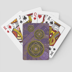 Sagittarius Mandala Classic Spielkarten