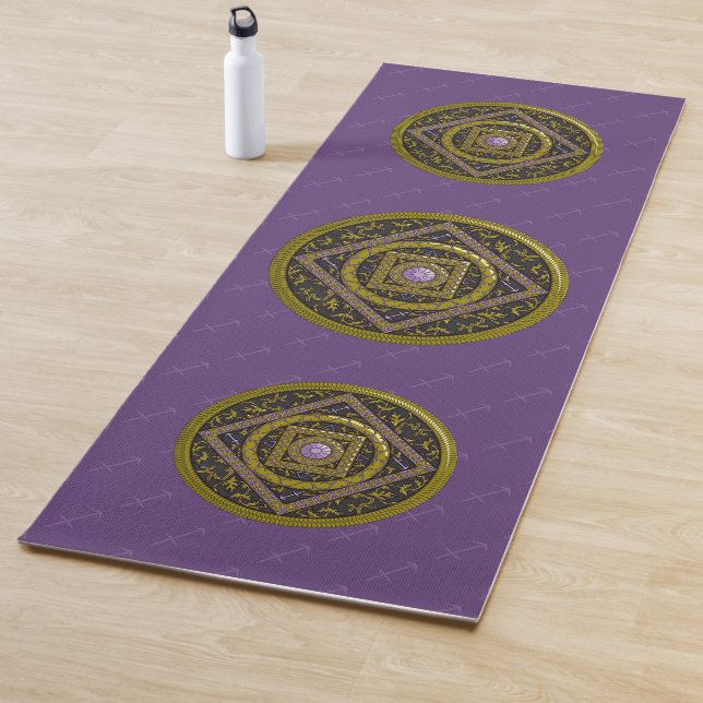 Sagittarius Mandala Yoga Mat Yogamatte (Beispiel)