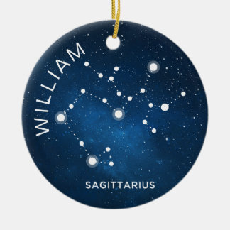 Sagittarius Ornament Personalisiert Zodiac-Geschen