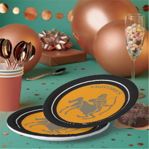 Sagittarius Papierplatte Pappteller