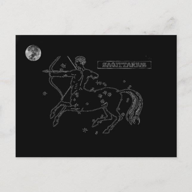Sagittarius Postcard Postkarte (Vorderseite)