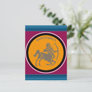 Sagittarius Postcard Postkarte