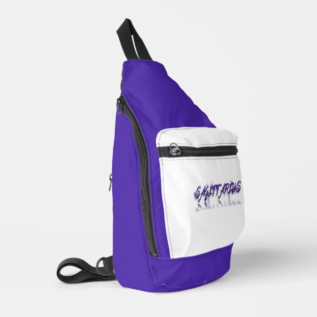 Sagittarius - Reflektion Crossbody Bag (Linke Seite)