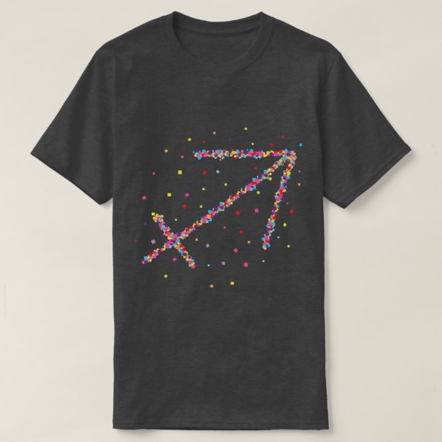 Sagittarius Sagitarius Zodiac ASTRO 1 T-Shirt (Design vorne)