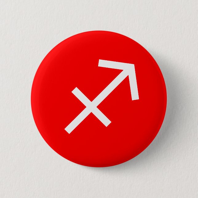 Sagittarius-Symbol Button (Vorderseite)