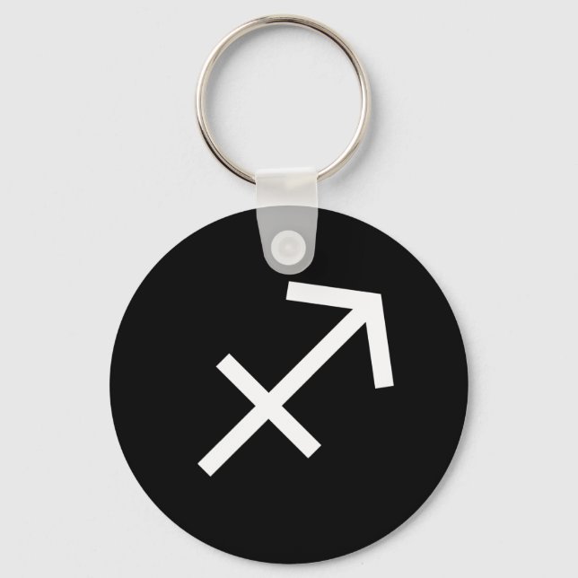 Sagittarius-Symbol Schlüsselanhänger (Vorderseite)