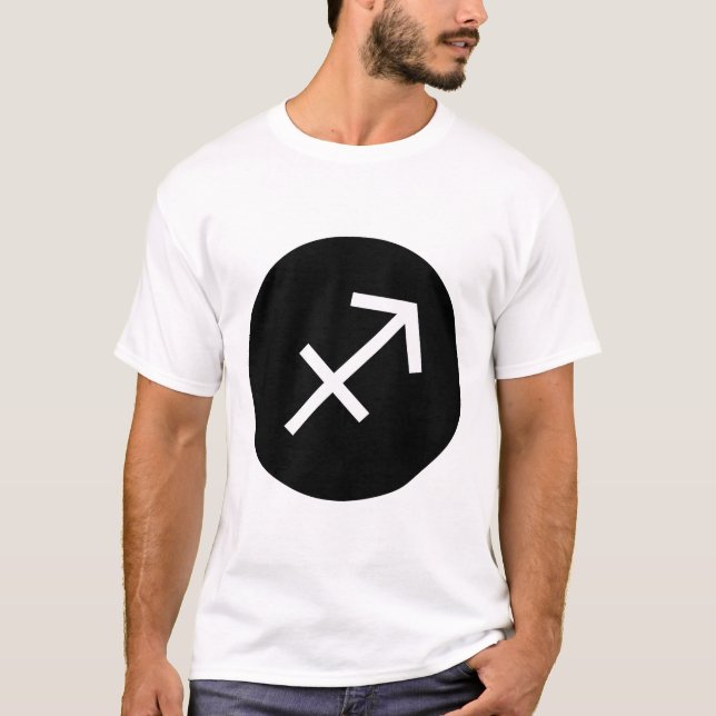 Sagittarius-Symbol T-Shirt (Vorderseite)