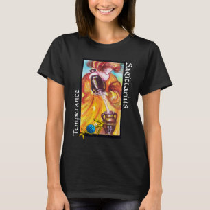 SAGITTARIUS, TEMPERANCE TAROT ZODIAC GEBURTSTAGSIG T-Shirt