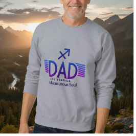 Sagittarius-Vater - witzig Sweatshirt