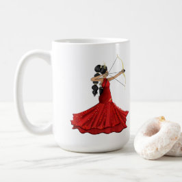 Sagittarius Weibliche Göttin - Angewohntes Geburts Kaffeetasse