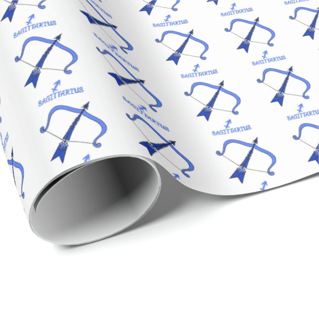 Sagittarius Wrapping Paper Geschenkpapier (Rolleneckpunkt)
