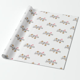 Sagittarius Wrapping Paper - Weißer Hintergrund Geschenkpapier