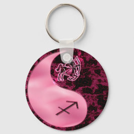 Sagittarius Yin Yang Schlüsselanhänger