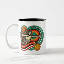 Sagittarius Zodiac Coffee Tasse Frauendesign