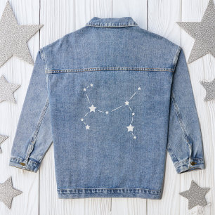 Sagittarius Zodiac Constellation Jeansjacke