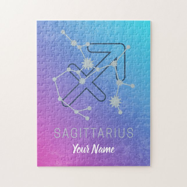 Sagittarius Zodiac Horoscope Star Constellation (Vertikal)