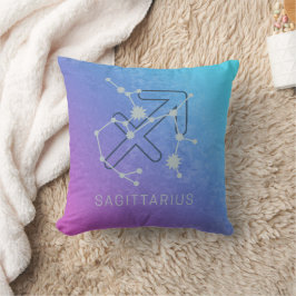 Sagittarius Zodiac Horoscope Star Constellation Kissen