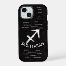 Sagittarius Zodiac Horoskop Typ iPhone 15 Hülle