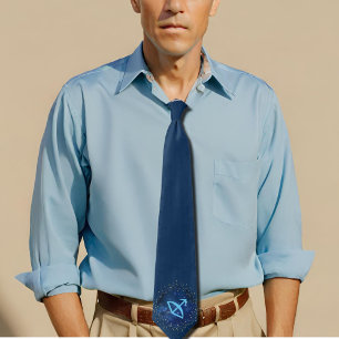 Sagittarius zodiac mit Sternen Krawatte