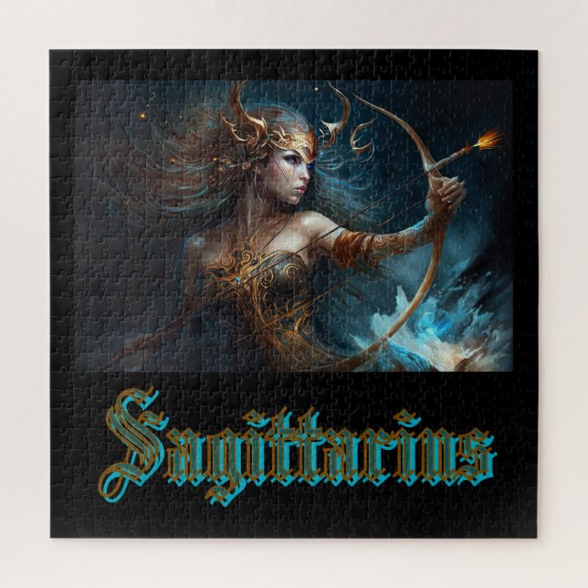 Sagittarius Zodiac Sign (Vertikal)